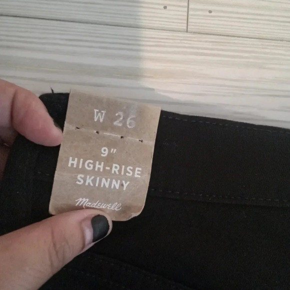 Madewell high rise skinny women's jeans size 26 - Picture 5 of 9